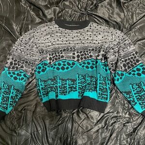 Adele Southwestern Vintage 80’s Women’s Knit Sweater